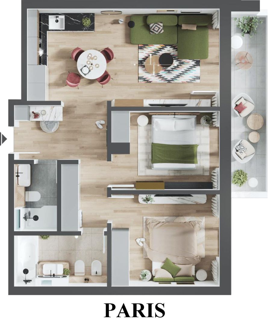 De vanzare apartamente - LA PRET DE DEZVOLTATOR, Iosia, ORADEA - Poză 16