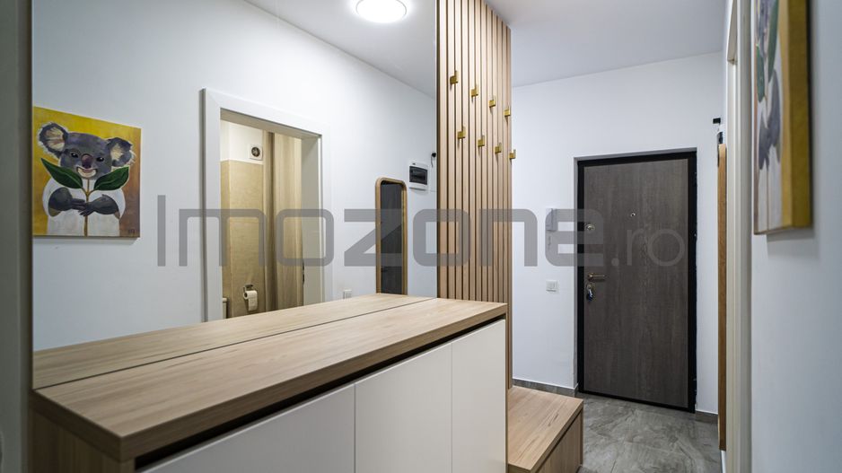 Plaza Mall, 2 camere, decomandat, 60 mp, etaj 2, mobilat, parcare subsol, boxa - Poză 13