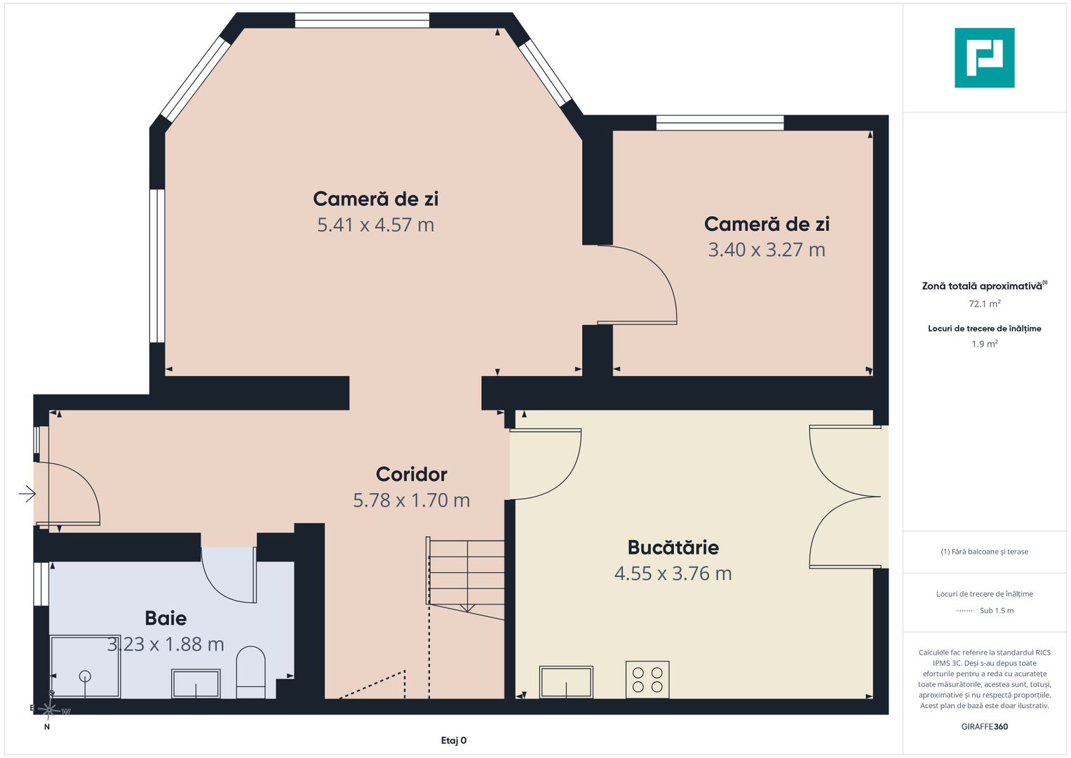 Casă cu 5 camere de vânzare în Curtici – spațiu, - Poză 13