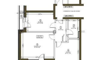 Apartament 2 camere ultrafinisat, 2 balcoane, parcare, Apahida - Poză 14