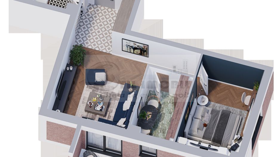 Apartament 2 camere modern, finisaje premium – Comision 0% - Poză 4