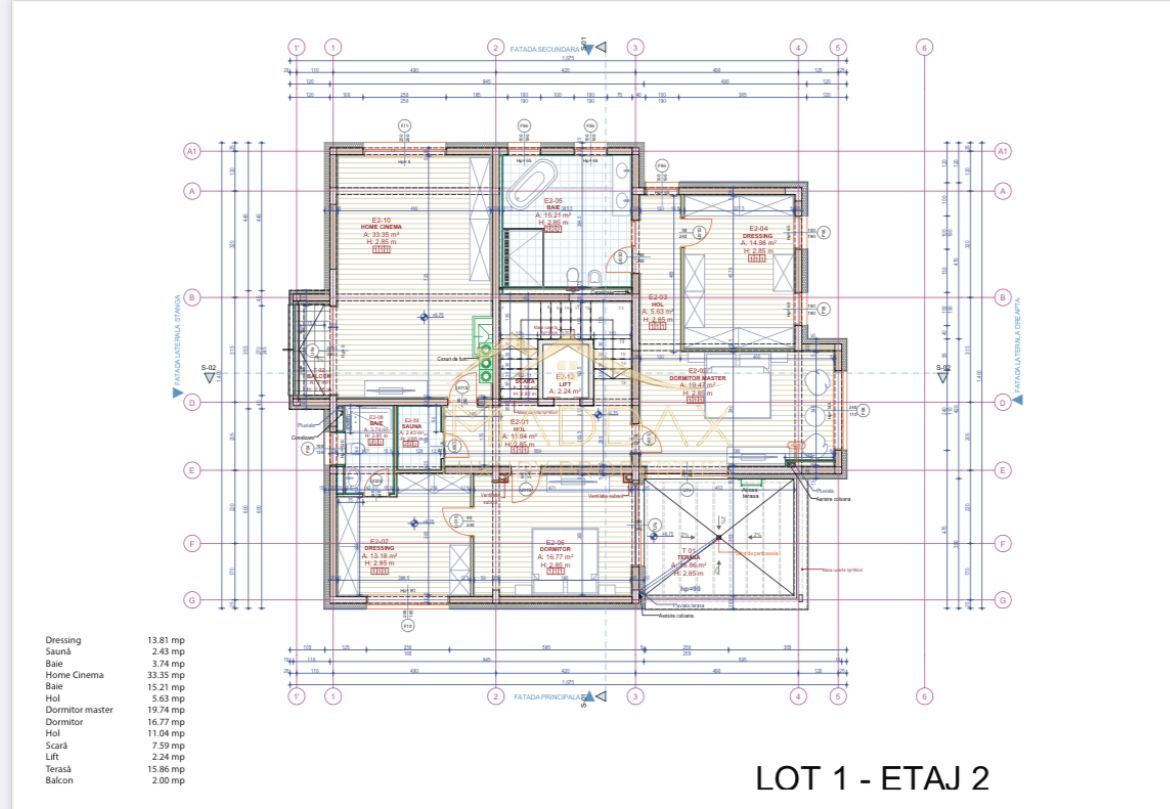 Vila individuala SMART_LUX**P+2***10 camere***Lift interior//Pipera - Schiță 52