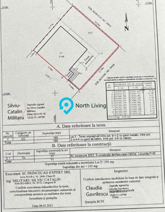 Casă P+M 4 camere Buftea | 2023 | 3 dormitoare | teren 195 mp - Poză 23