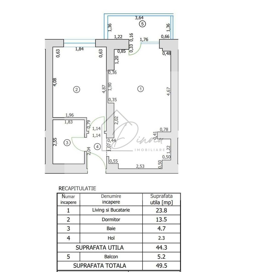 Apartament 2 camere Pipera I Cortina North | Gata de mutat - Poză 2