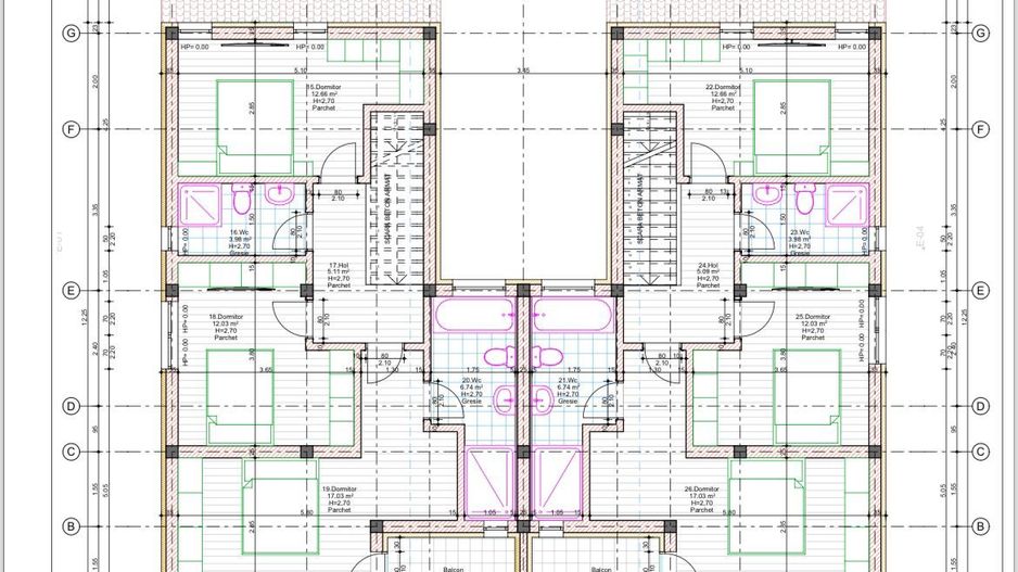 Duplex nou cu 4 camere, la stadiul de proiect-219.900€ Moșnița Nouă - Poză 7