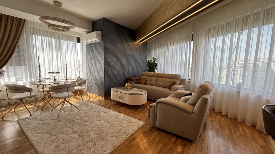 Apartament spectaculos 120 mp | Panorama către oraș | 2 Locuri Parcare - Poză 37