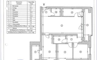 Apartament de vanzare -4 camere One Cotroceni Park-COMISION 0 - Poză 39