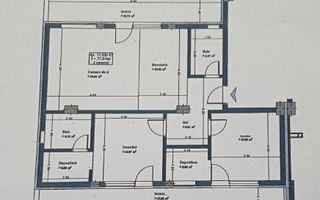 Apartament 3 camere de vânzare - Schiță 21