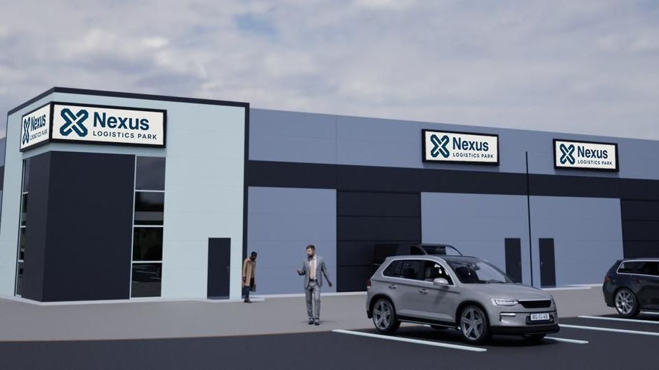 Hale Industriale NOI DN2 Afumati|15 Unități | Acces TIR + Vizibilitate - Schiță 1