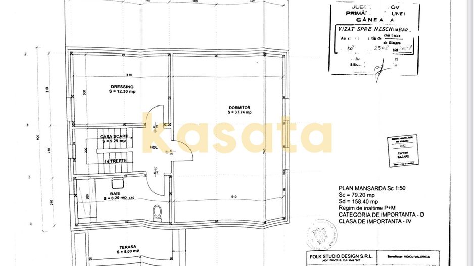 OPORTUNITATE | VILA INDIVIDUALA | GANEASA  AFUMATI | TEREN 500 MP - Schiță 22