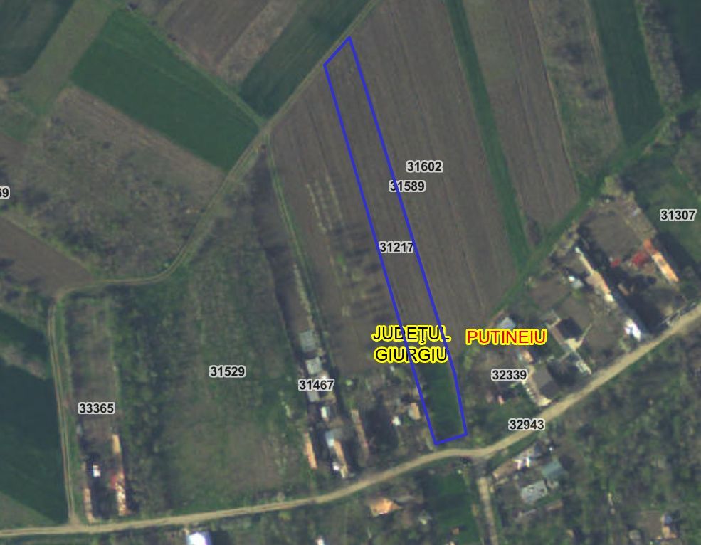 Teren intravilan 2.500 mp – Vieru, Giurgiu - Poză 1