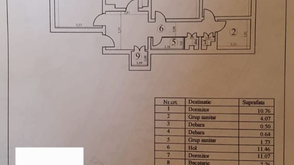 Vanzare apartament 3 camere Berceni , cu centrala proprie,renovat Comision 0% - Poză 11