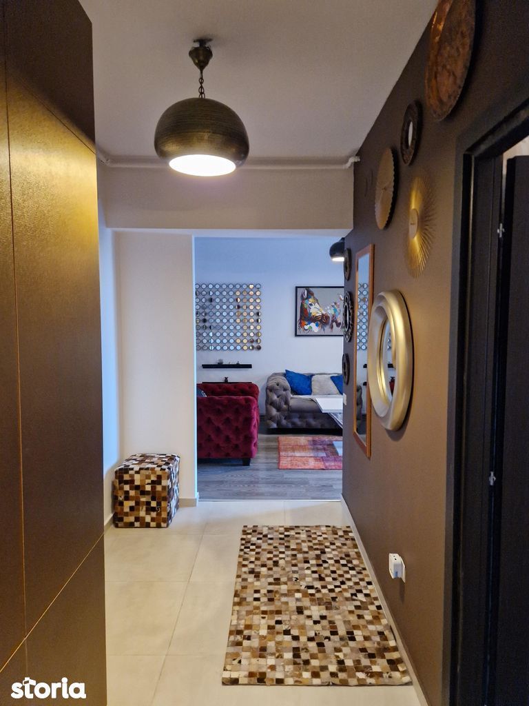 Proprietar, inchiriez apartament cu 3 camere, Bloc 2017, 2xbai, AC - Poză 3