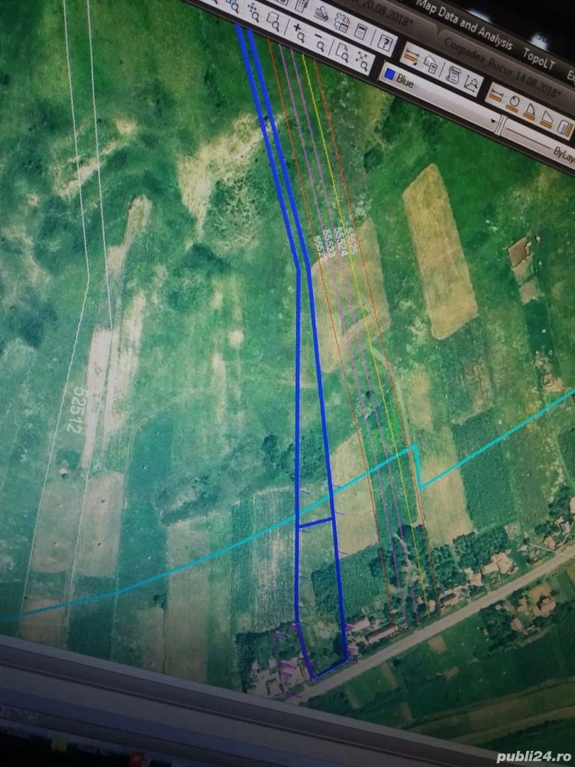 Vând teren intravilan + extravilan   Corpadea, jud. Cluj - Poză 4