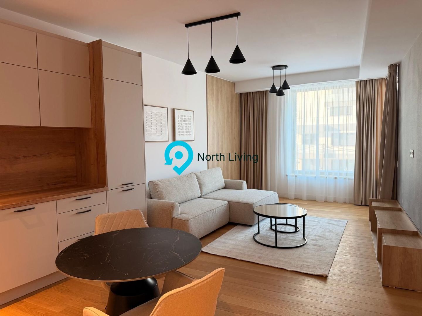 2 Camere | Mobilat si Utilat Lux | Prima Închiriere | - Poză 1