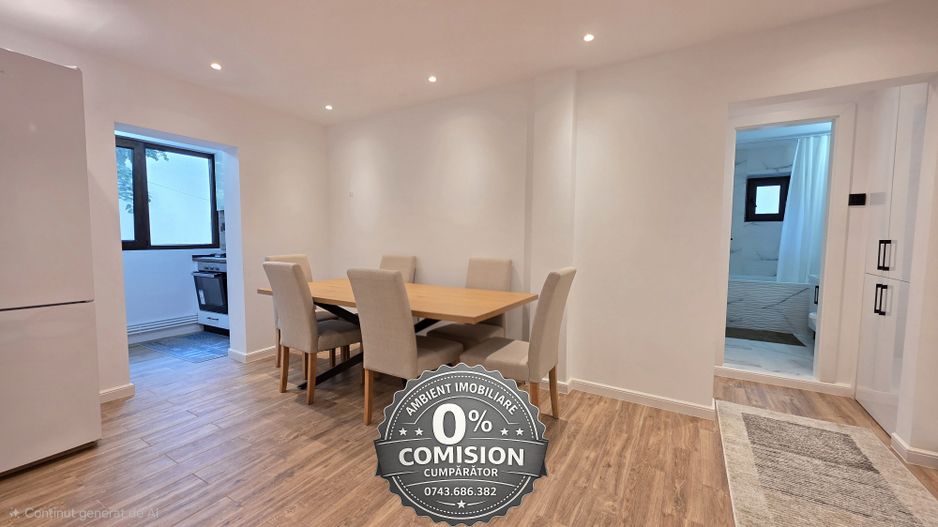 Apartament 2 camere, etaj 1, RENOVAT, mobilat și utilat, VASLUI - zona CARTIER; - Poză 2
