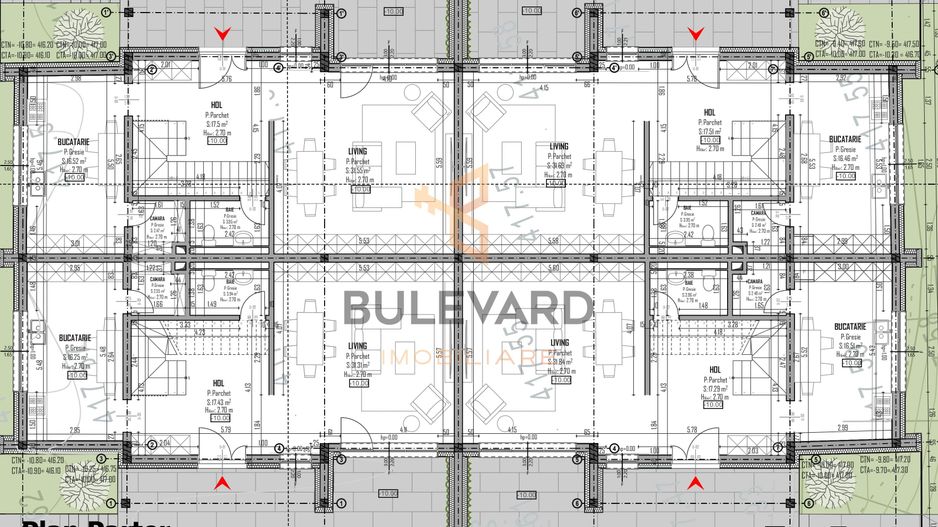 Comision 0! Teren autorizat pentru imobil cu 4 unitati, quadruplex! - Poză 5