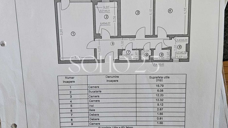 Apartament 3 Camere+Boxa 11mp - Teiul Doamnei - Colentina - Poză 1