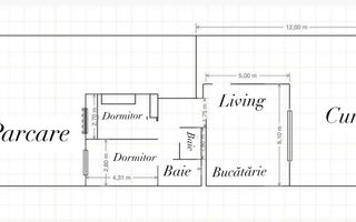 Casă duplex mobilat utilat 3 camere 2 bai teren 288 mp in Tălmaciu - Poză 19
