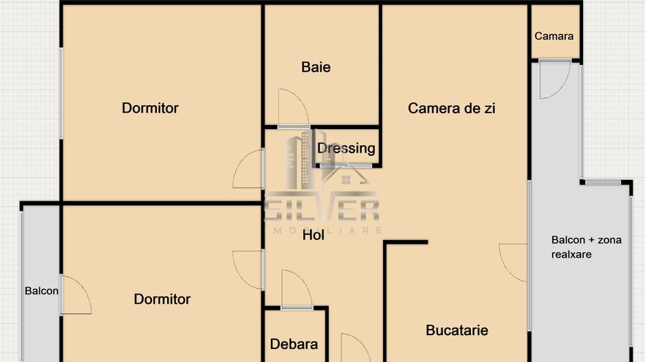 Apartament 3 camere finisat, cu parcare, zona Centrala Floresti - Poză 2