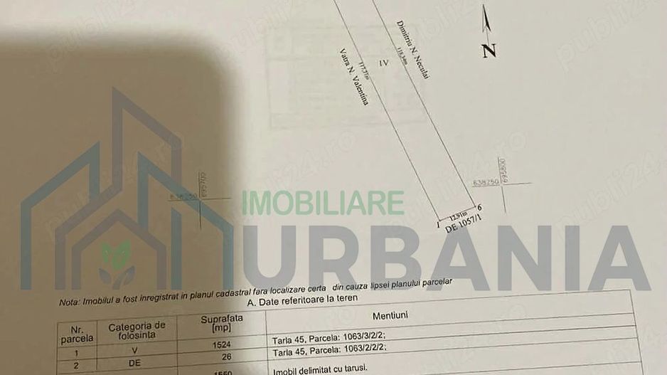 Teren 1550 mp în Sorogari, lângă Lake View, cu vedere la ambele lacuri - Poză 2