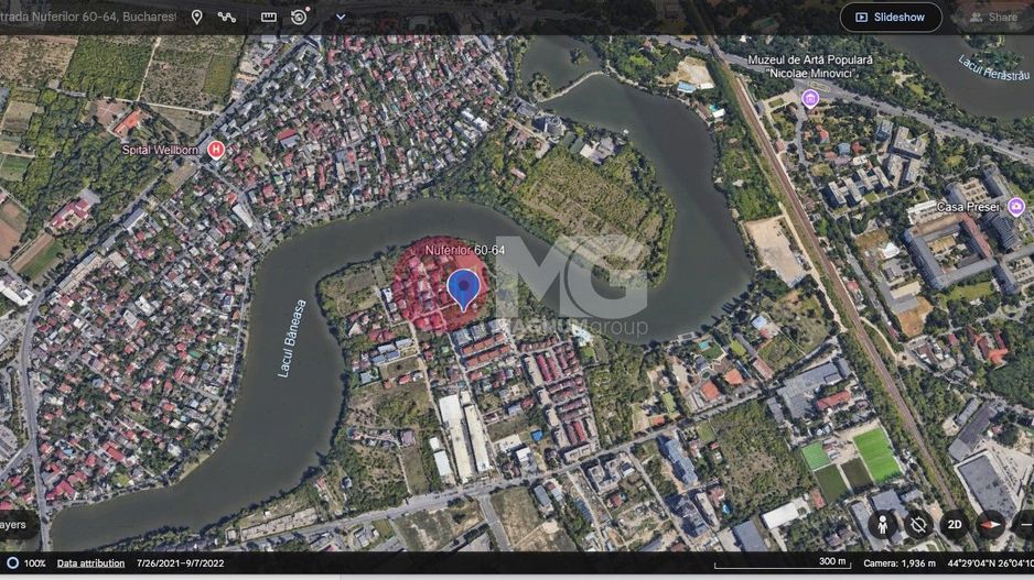 Lot teren 1000mp Strada Nuferilor - Petrom City - Poză 3