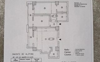 Apartament 3 Camere PREMIUM – Etaj 11/12 – INTABULAT – Complex Lazar R - Poză 9
