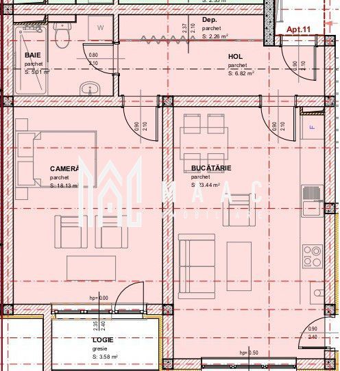 0% Comision I Apartament 1 camera | Decomandat | Zona Brana - Poză 1