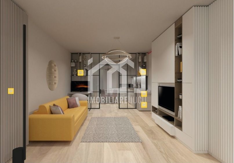 Apartament 2 camere finisat, 50mp,  Bloc nou, Sannicoara - Poză 11