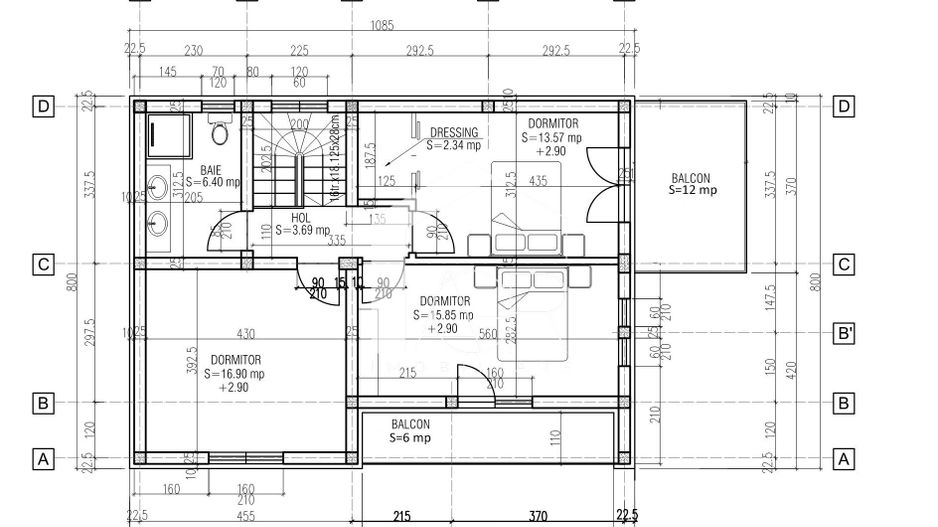 Vila cu 4 camere, cartier nou, Paulesti - Poză 4