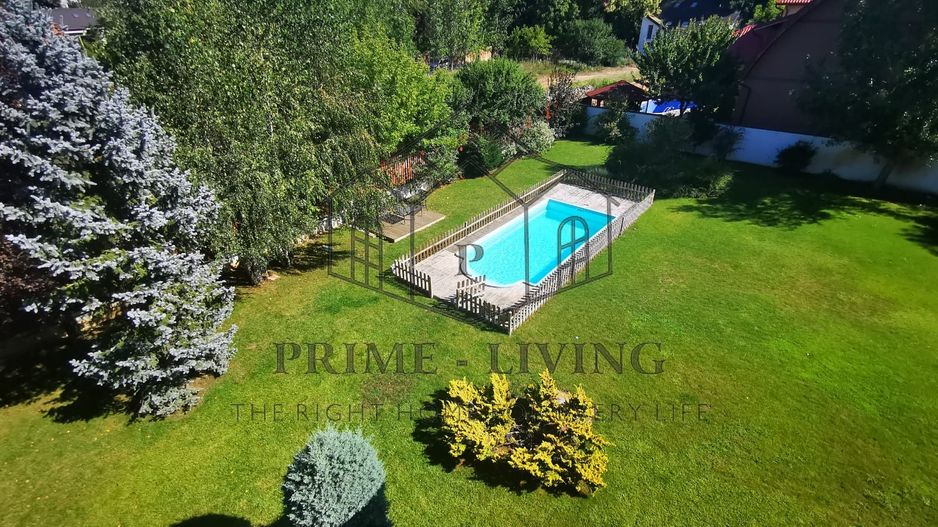 DE INCHIRIAT VILA CU 8 CAMERE, PISCINA SI GRADINA DE 1000MP IN PIPERA - Poză 1