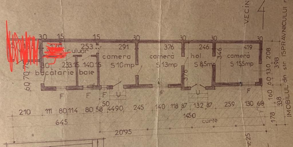 Zero comision, 110mp vila pentru birou sau comert, Parcul Circului - Schiță 14