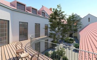 Apartament premium 2 camere 56.26 mp utili 2 bai si curte Zona Central - Poză 2