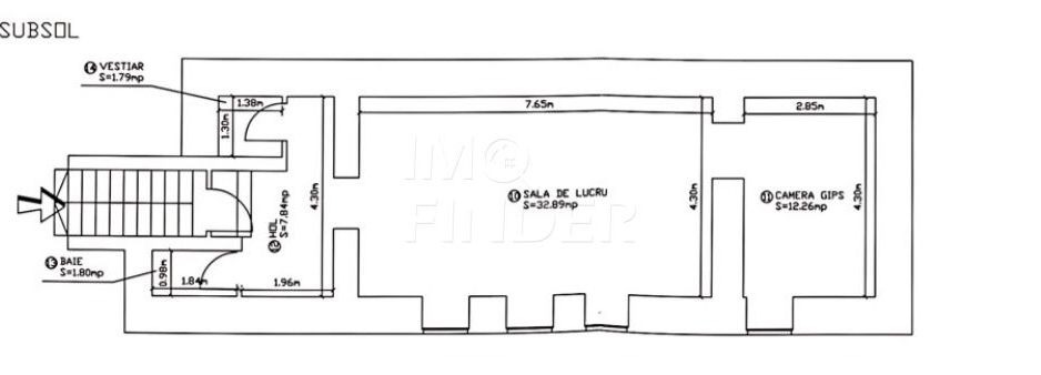 Proprietate unica 271 mp construiti, Centru, zona Horea - Poză 13