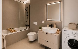 Apartament cu 2 camere de închiriat 61mp Universita Medicina UVVG Arad - Poză 8