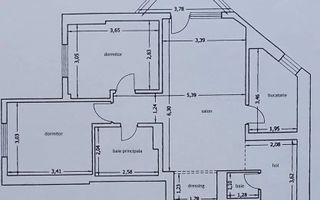 Spatios cu Centrala Disponibil Imediat Colentina Doamna Ghica - Schiță 8