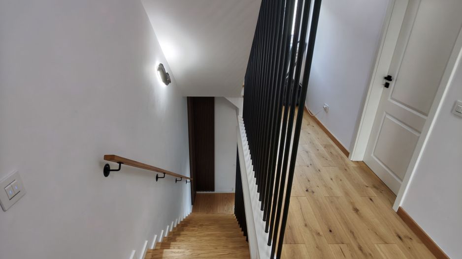 Casa Insiruita Sacalaz P+E+M 4 Camere,3 Bai,Clasa Energetica A+, Mobilata - Poză 5