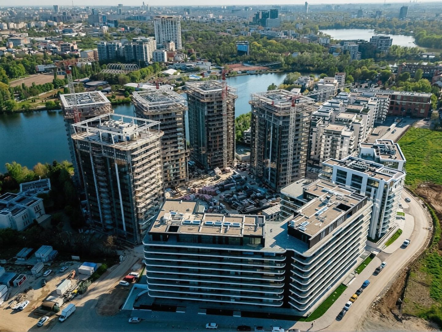 Apartament High End 2 camere One Lake Club I Vedere oras - Poză 17