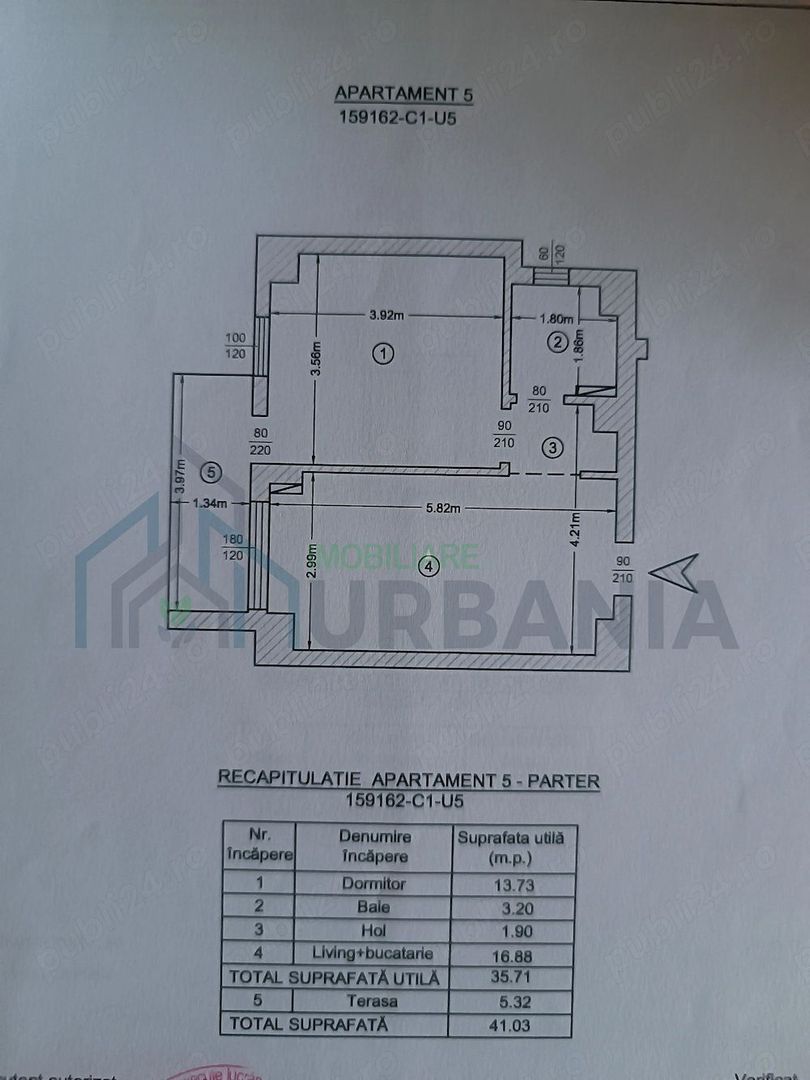 Persoană fizică  vând apartament 2 camera, zona Păcurari - Poză 7