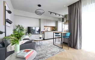 Studio premium | 42 mp + balcon |  Promenada Mall - Floreasca Nord