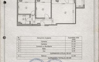 Vânzare, apartament cu 3 camere în zona Militari Residence - Poză 15