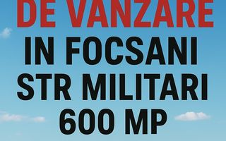 Teren de vânzare...Str.Militari...Mun Focșani/VN - Poză 1