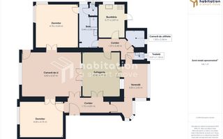 Apartament 4 camere, boem si spațios, chiar in centrul Timișoarei - Poză 20