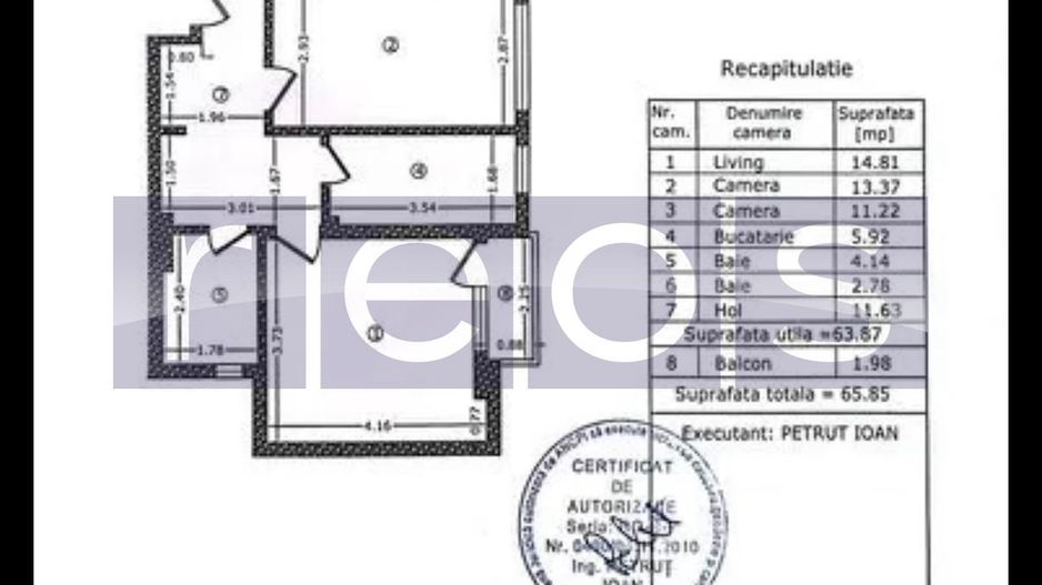 VANZARE 3 CAMERE BLOC NOU NICOLAE GRGORESCU | SALAJAN | - Poză 6