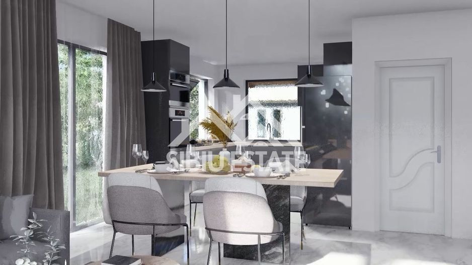 Casa 5 camere curte mare, casa noua - Poză 10