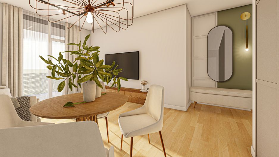 Apartament ARED cu 2 camere si bucatarie inchisa IN CURAND - Poză 4