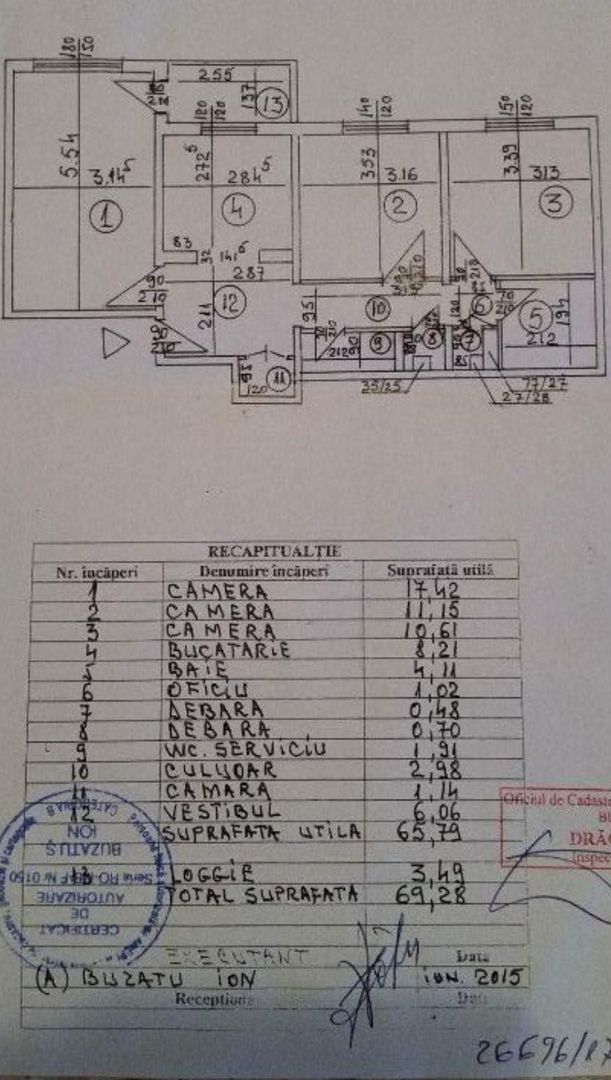 Apartament 3 camere Aparatorii Patriei - Poză 11