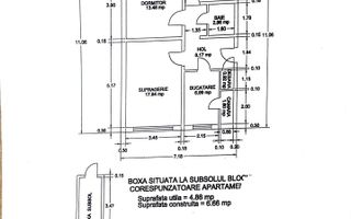 Ap. 3 camere modern Dr. Taberei bloc reabilitat, boxa, mobilat - Poză 11