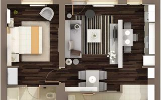 Apartament de 70 mp super de lux promotie exceptionala nu fi fraier suna acum! - Schiță 6