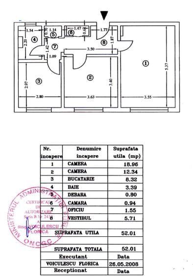 Piata Dorobanti apt 2/3 cam de preferat pentru spatiu de birouri - Poză 10